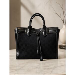 BLACK TOTE BAG by HIROSHIMA - PREVIOUSLY LOVED